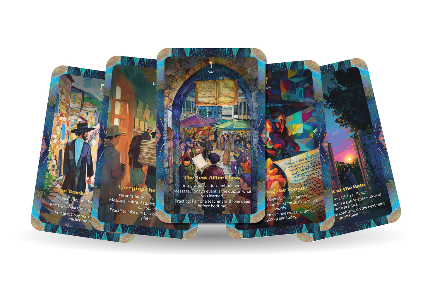 The Faithful Student Oracle – 22 Oracle Cards – Learning With Humility