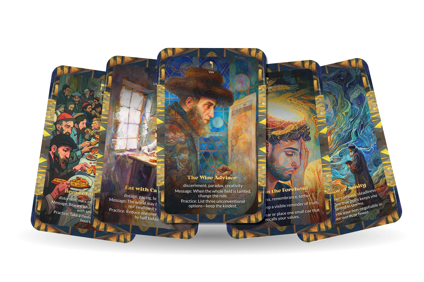The Tainted Grain Oracle – 22 Oracle Cards – Discern the True From the False
