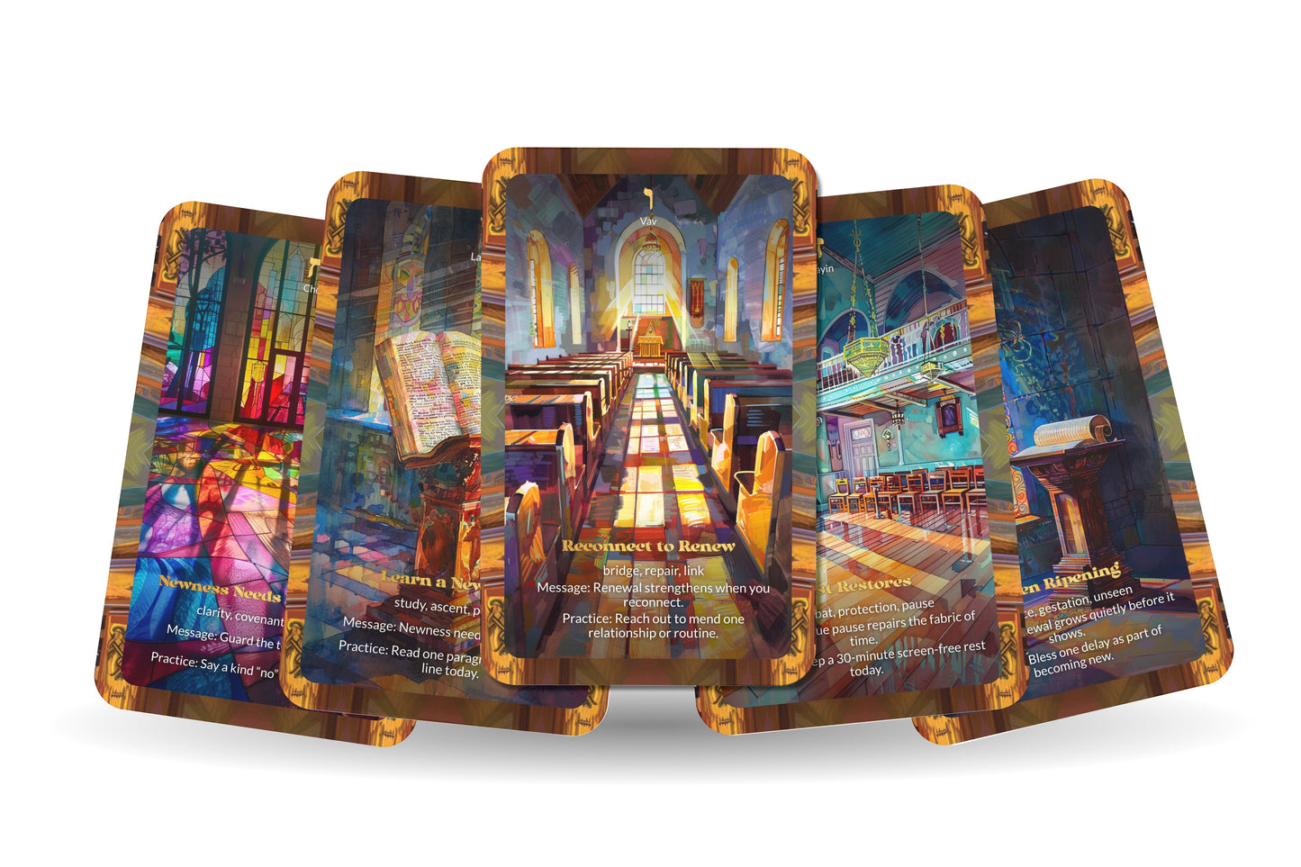 Renewal Oracle – Start Again, Every Day – 22 Oracle Cards – Embrace Constant Re-Creation
