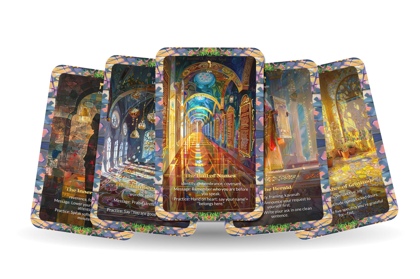 The King’s Palace Oracle – 22 Oracle Cards – Walk the Corridors of Majesty