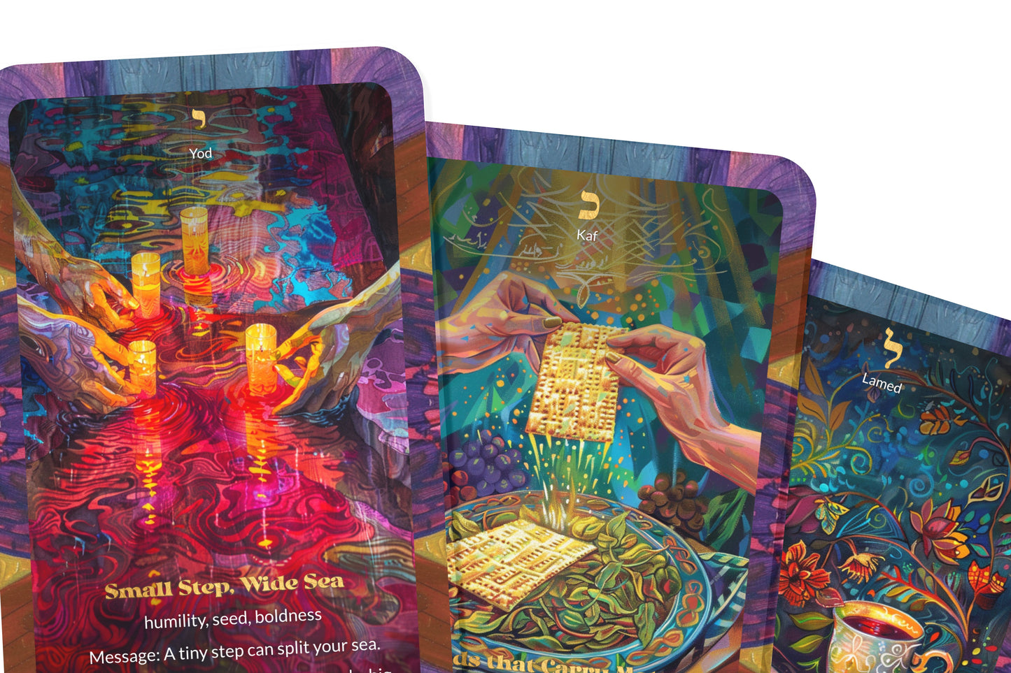 The Passover Freedom Deck – 22 Oracle Cards – Walk Out From Your Egypt