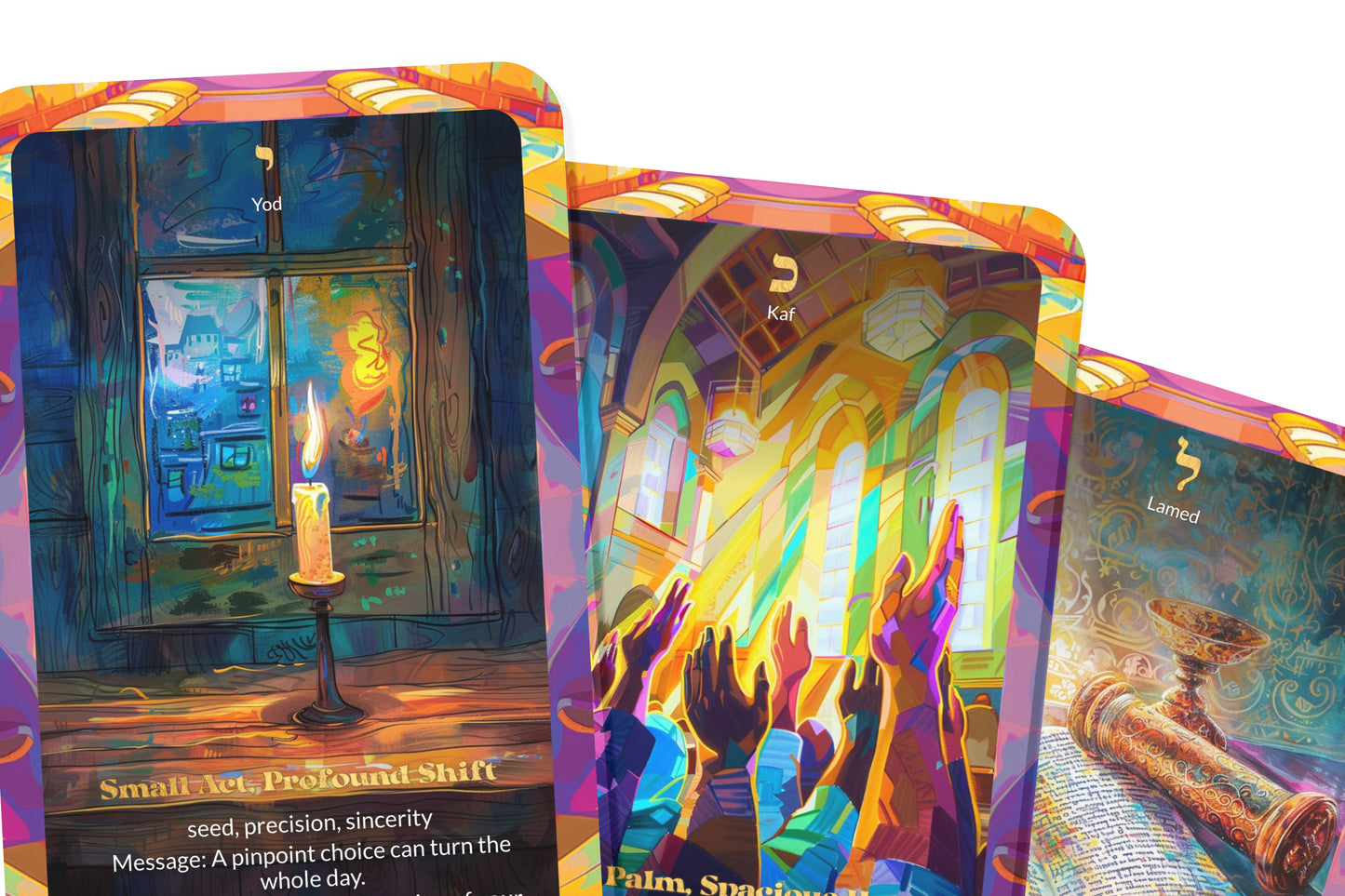 Simplicity & Depth Oracle – Living Simply, Seeing Deeply – 22 Oracle Cards – Depth Through Clarity
