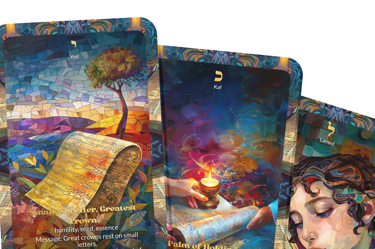 The Crown of Torah Deck – 22 Oracle Cards – Wear the Light of Wisdom