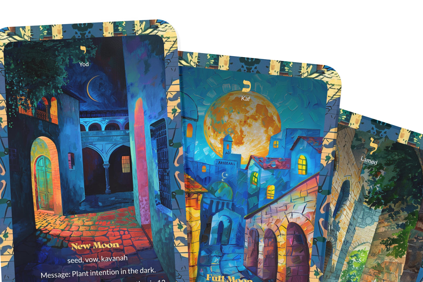 The Sun & the Moon Oracle – 22 Oracle Cards – Balance Brightness and Reflection