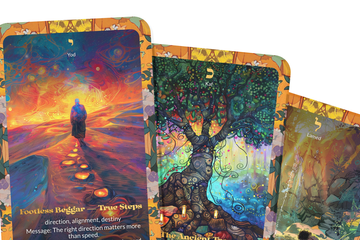 The Seven Beggars Oracle – 22 Oracle Cards – Gifts of the Seven Saints