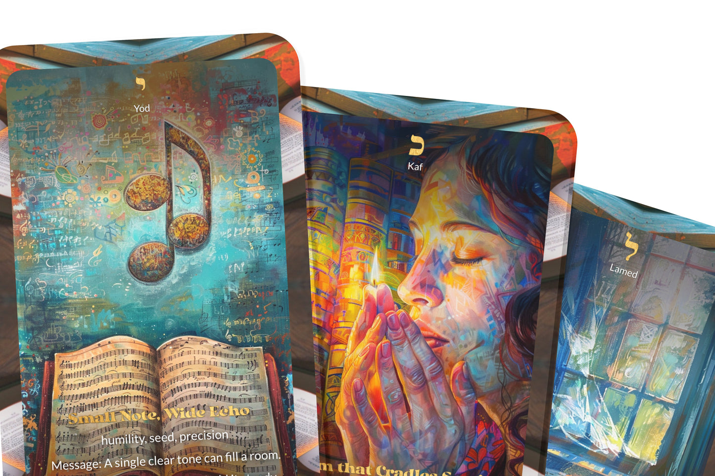 The Secret of Niggunim Oracle – 22 Oracle Cards – Songs That Heal the Heart