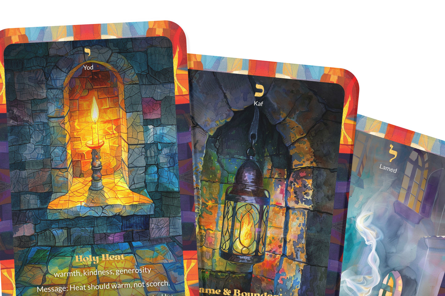 The Fire in the Heart Oracle – 22 Oracle Cards – Ignite Your Inner Flame