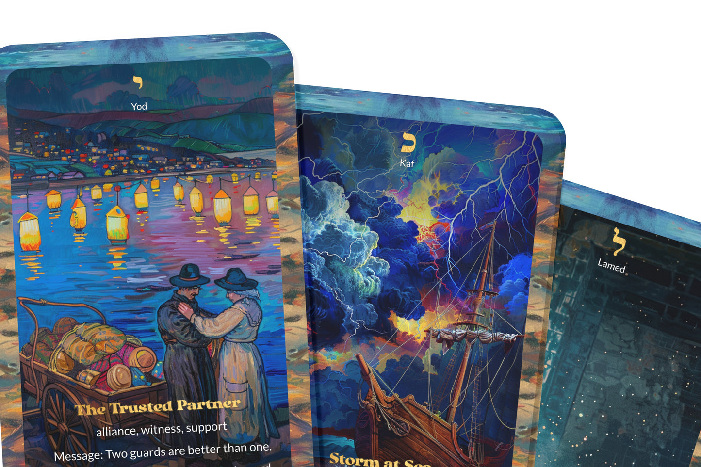 The Merchant’s Treasure Oracle – 22 Oracle Cards – Hidden Wealth Within