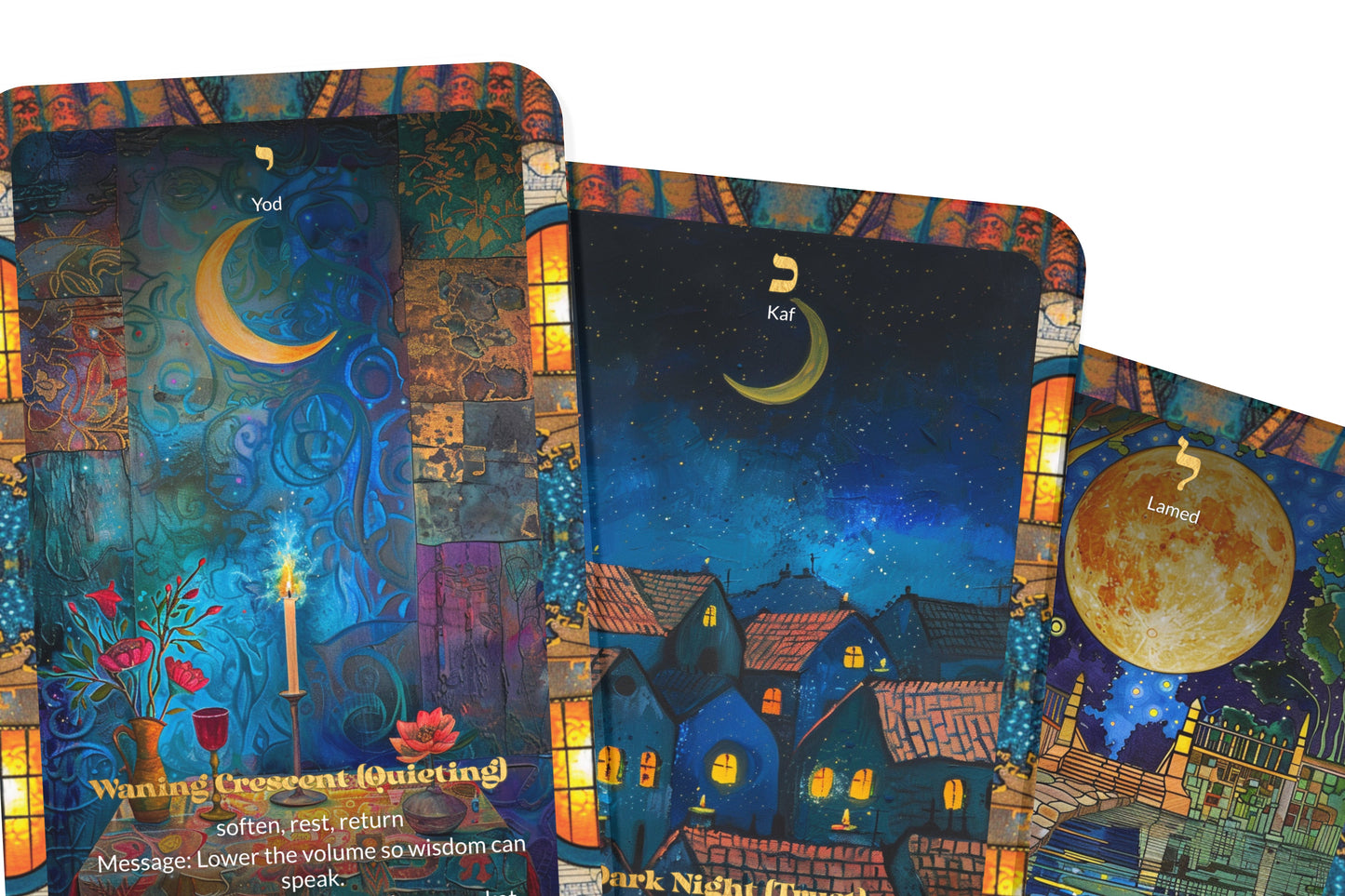 The Moon Oracle – 22 Oracle Cards – Cycles of Hidden Illumination
