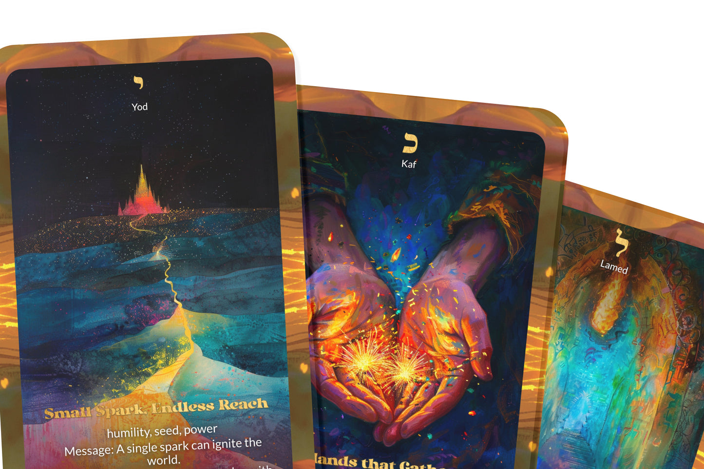 The Sparks of Mashiach Oracle – 22 Oracle Cards – Gather the Final Sparks