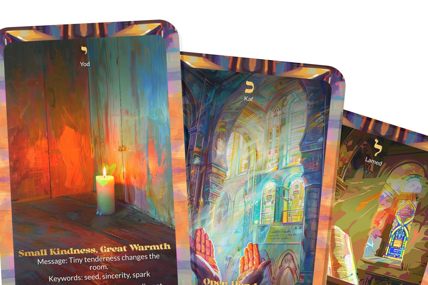Compassion Oracle – Kindness Toward Self & Others – 22 Oracle Cards – Awakening Gentle Strength