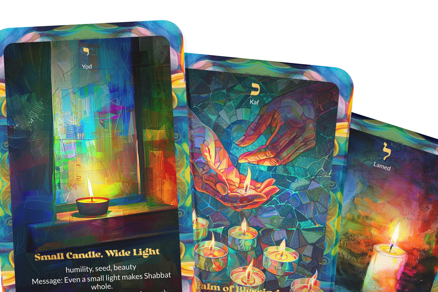The Shabbat Oracle – 22 Oracle Cards – A Sanctuary in Time