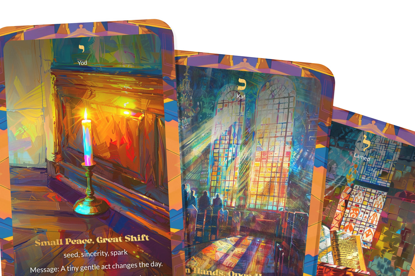Peace Oracle – Making Peace Inside and Out – 22 Oracle Cards – Harmony in All Realms
