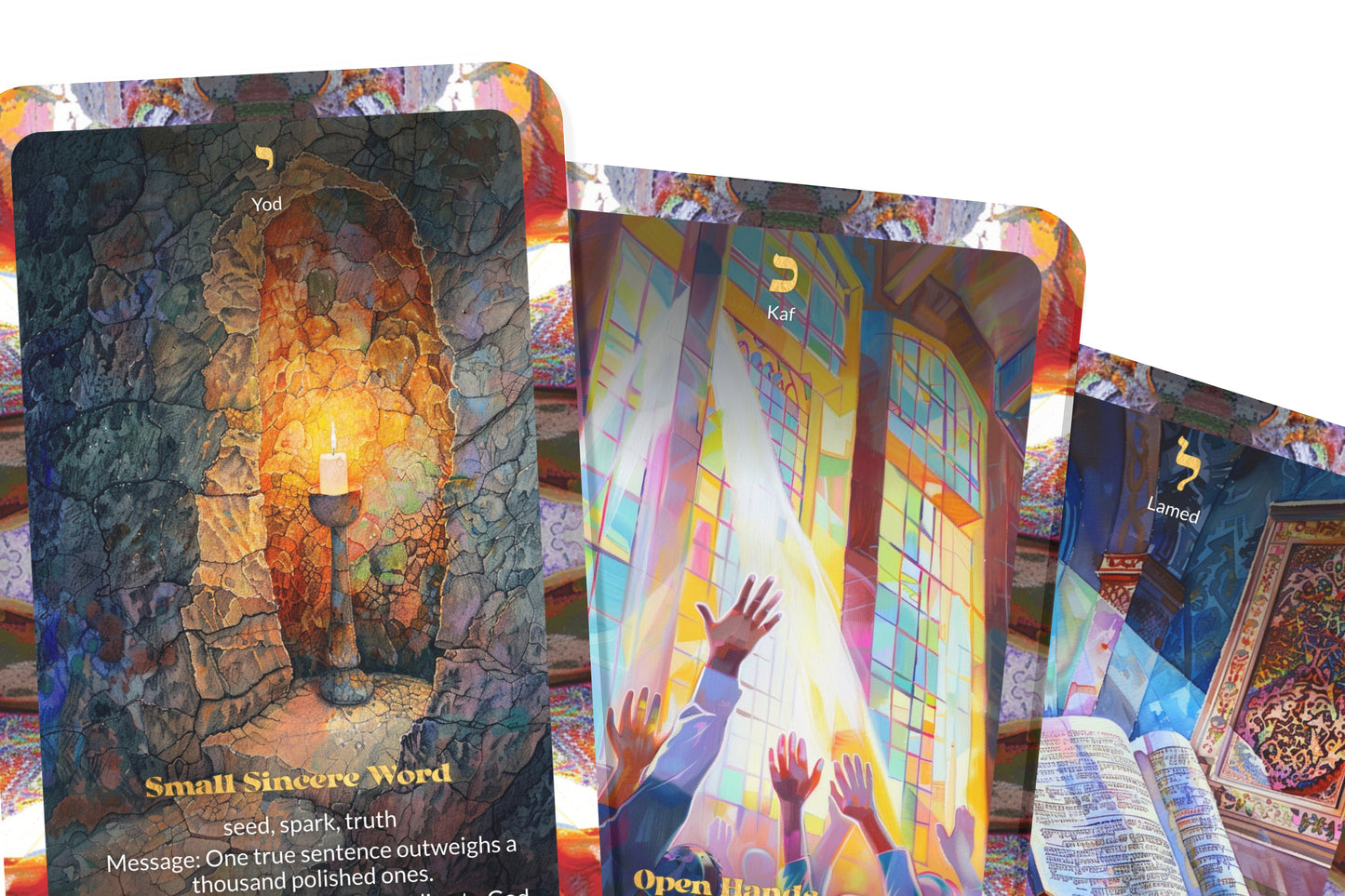 Prayer Oracle – Hitbodedut Guidance – 22 Oracle Cards – Speak to God From the Heart