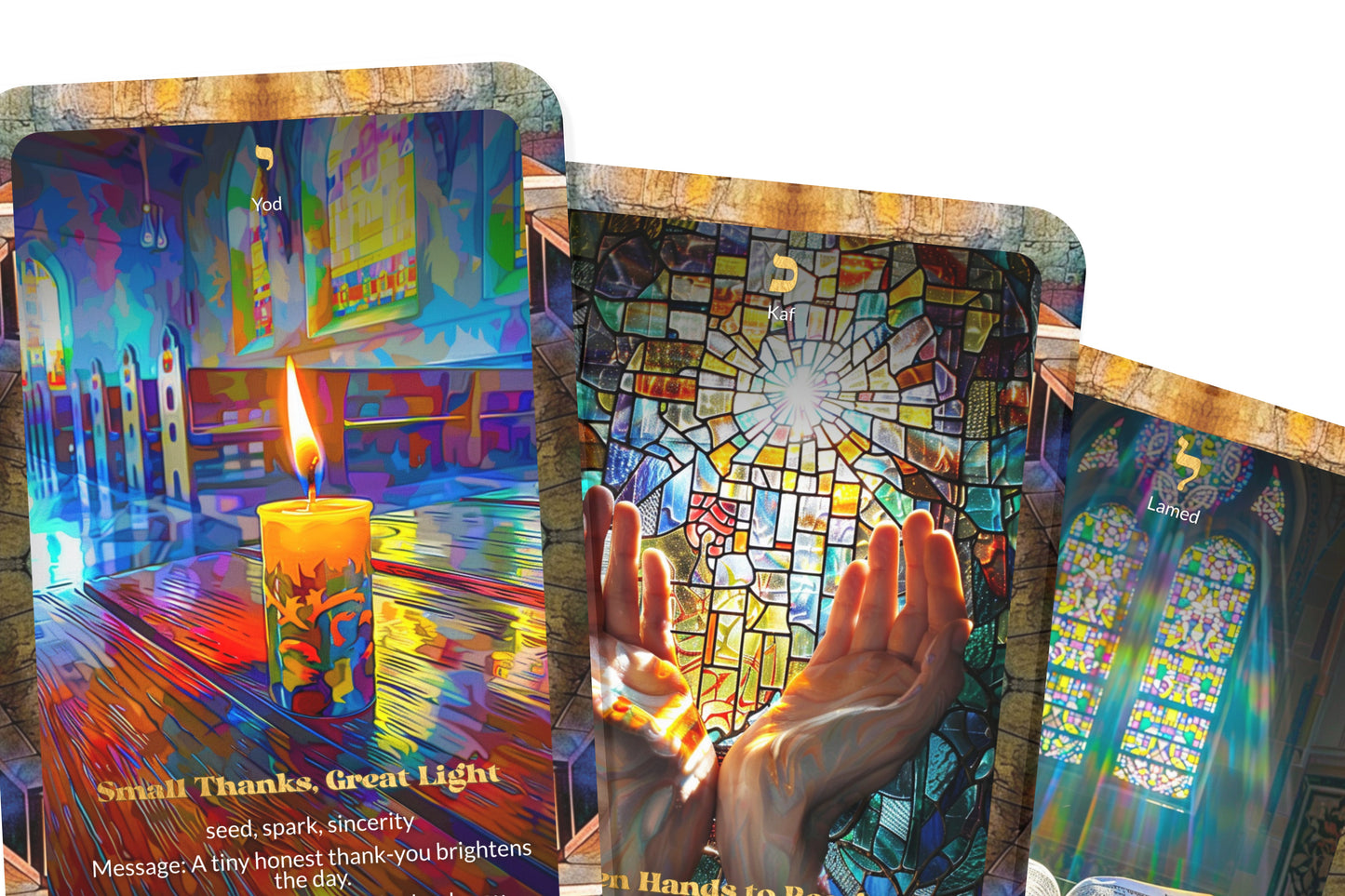 Gratitude Oracle – Seeing Good Always – 22 Oracle Cards – Cultivating Inner Abundance