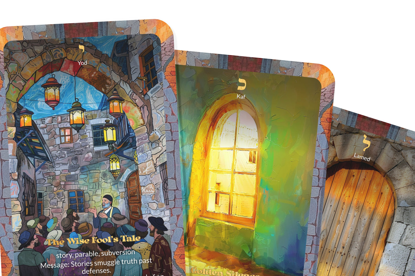 The Wise Man & the Fool Oracle – 22 Oracle Cards – Lessons From Opposing Truths