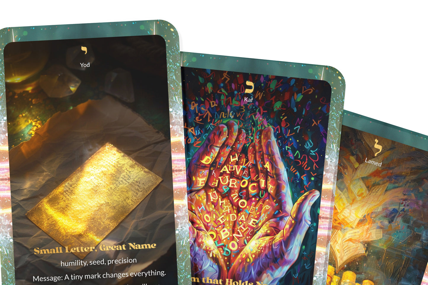 The Hidden Names Deck – 22 Oracle Cards – Keys to Sacred Mysteries