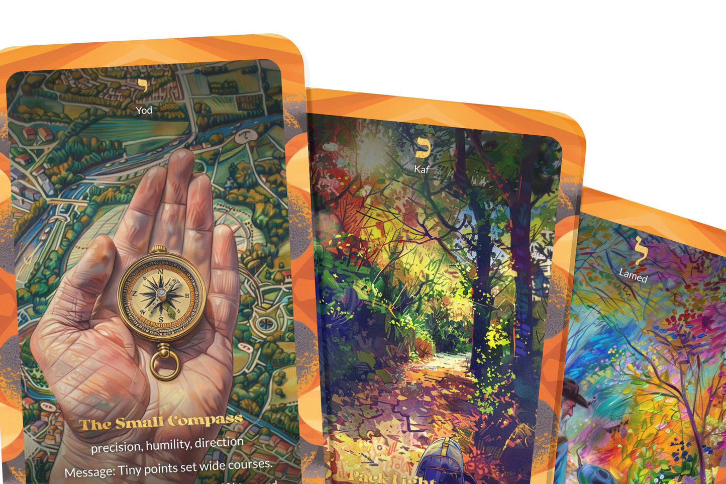 The Soul Journeys Deck – Travel Through Hidden Realms – 22 Oracle Cards – A Mystical Path