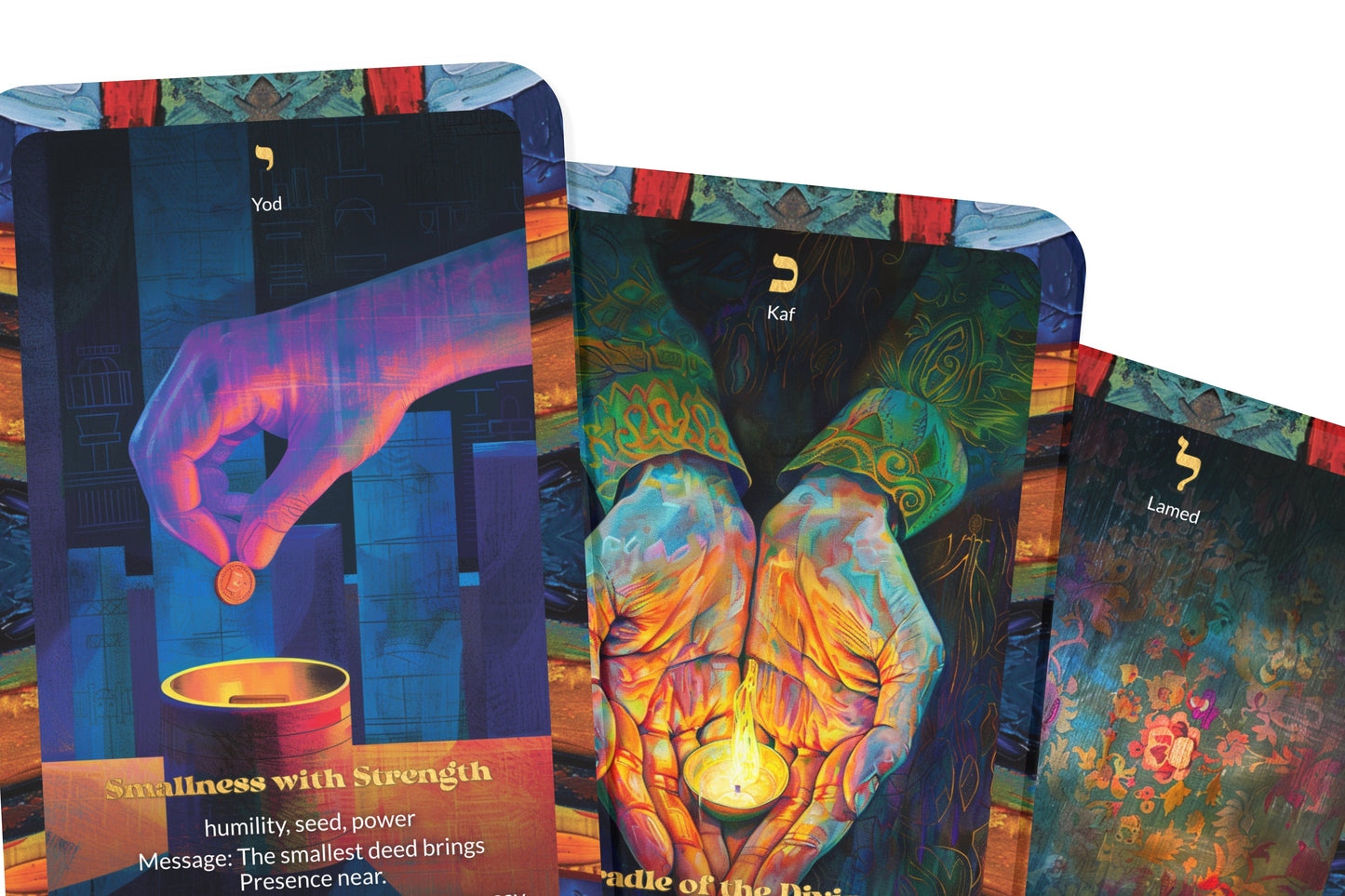 The Shekhinah Oracle – Divine Presence in Exile – 22 Oracle Cards – Comfort of the Mother Presence