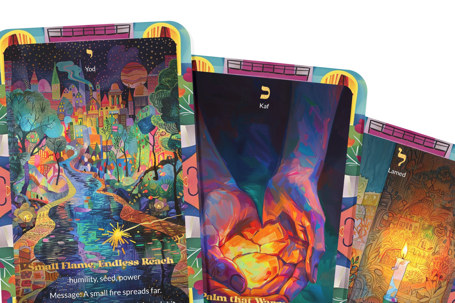 The River of Fire Oracle – Purified Through Burning Love – 22 Oracle Cards – Transform Through Passion