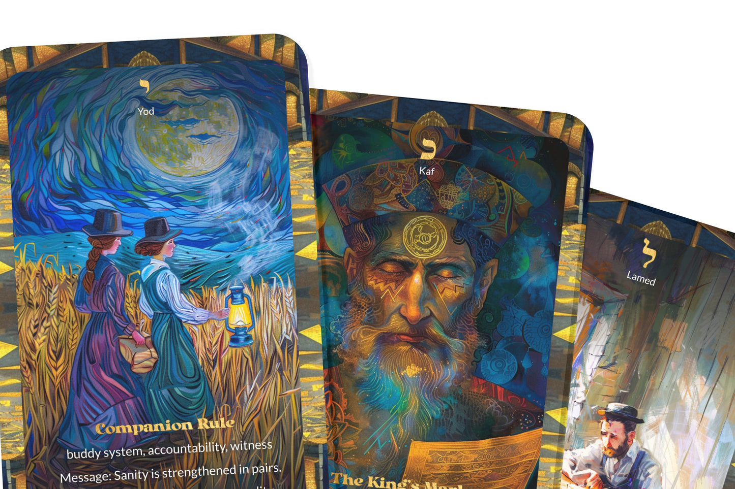 The Tainted Grain Oracle – 22 Oracle Cards – Discern the True From the False