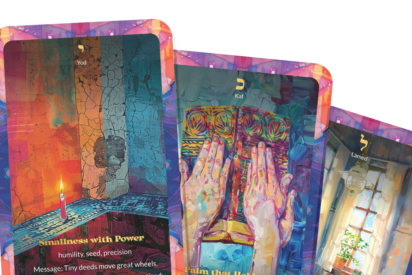 Hidden Tzadikim Deck – The Righteous Walk Unseen – 22 Oracle Cards – Secrets of the Hidden Saints
