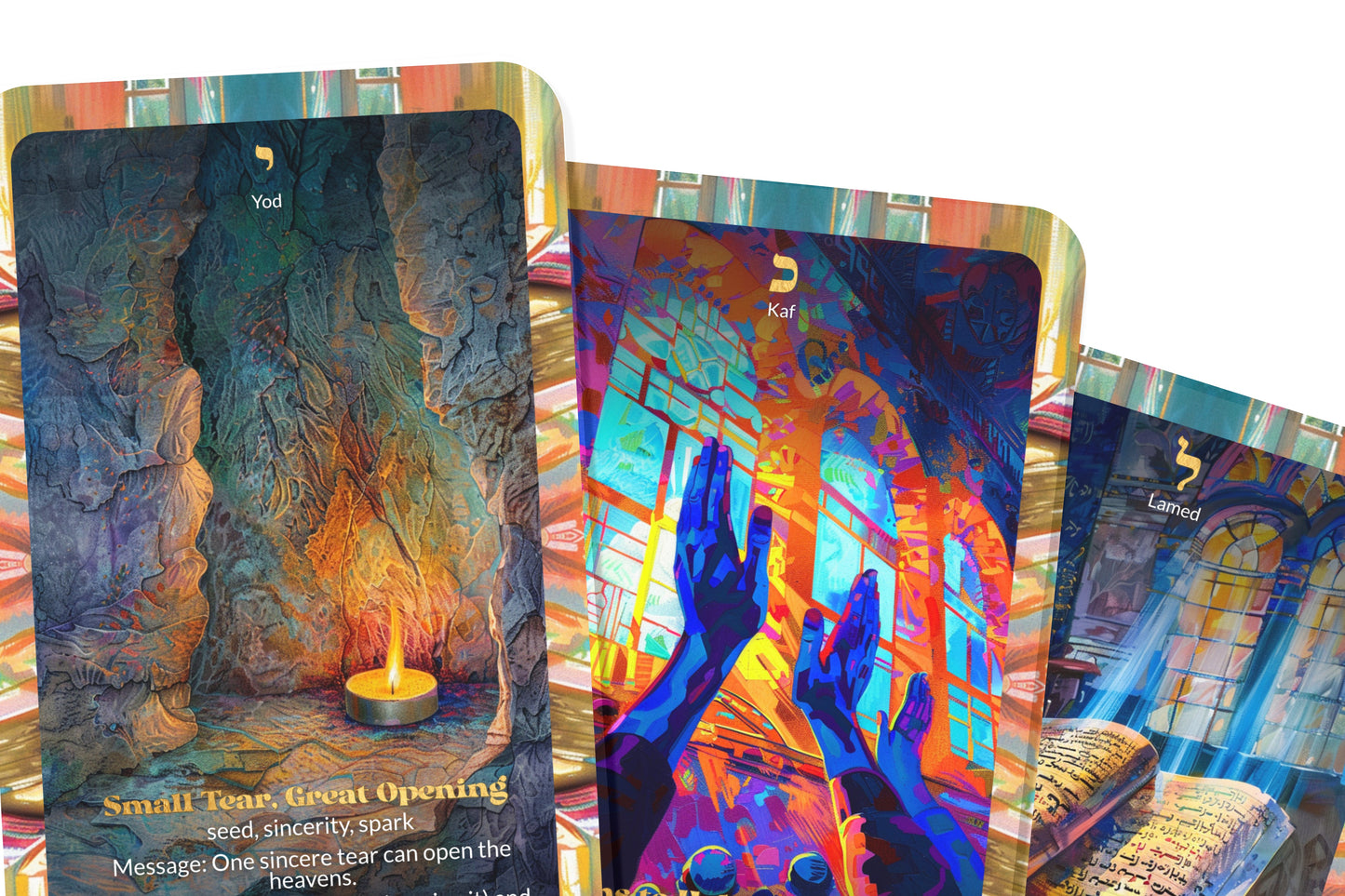 Broken Heart Oracle – Sacred Power of Tears – 22 Oracle Cards – Healing Through Vulnerability