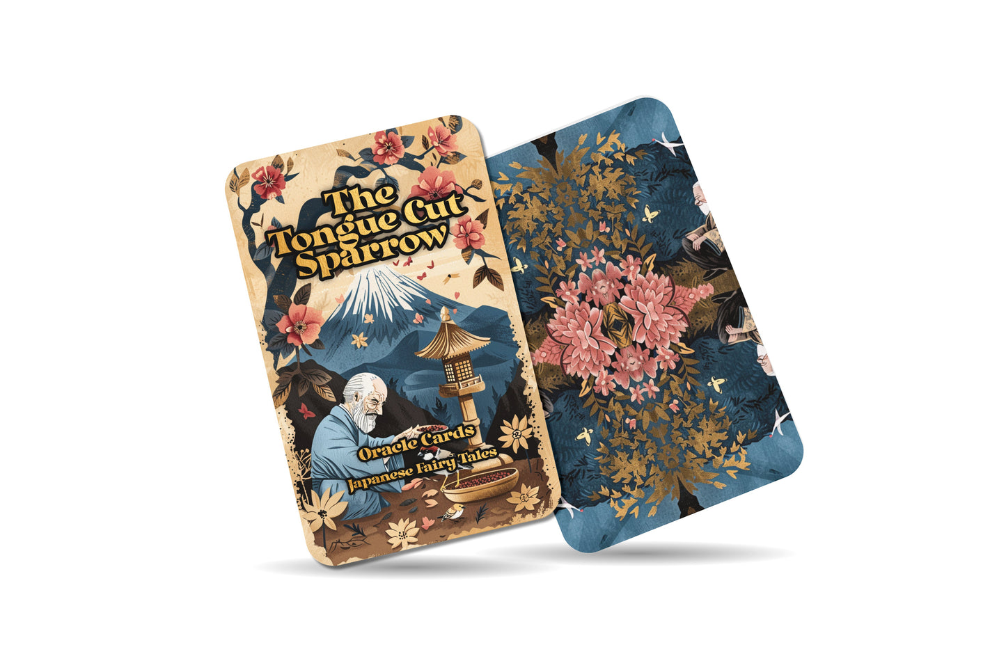 The Tongue-Cut Sparrow - 22 Oracle Cards - Embrace Gratitude and Kindness Amid Challenges