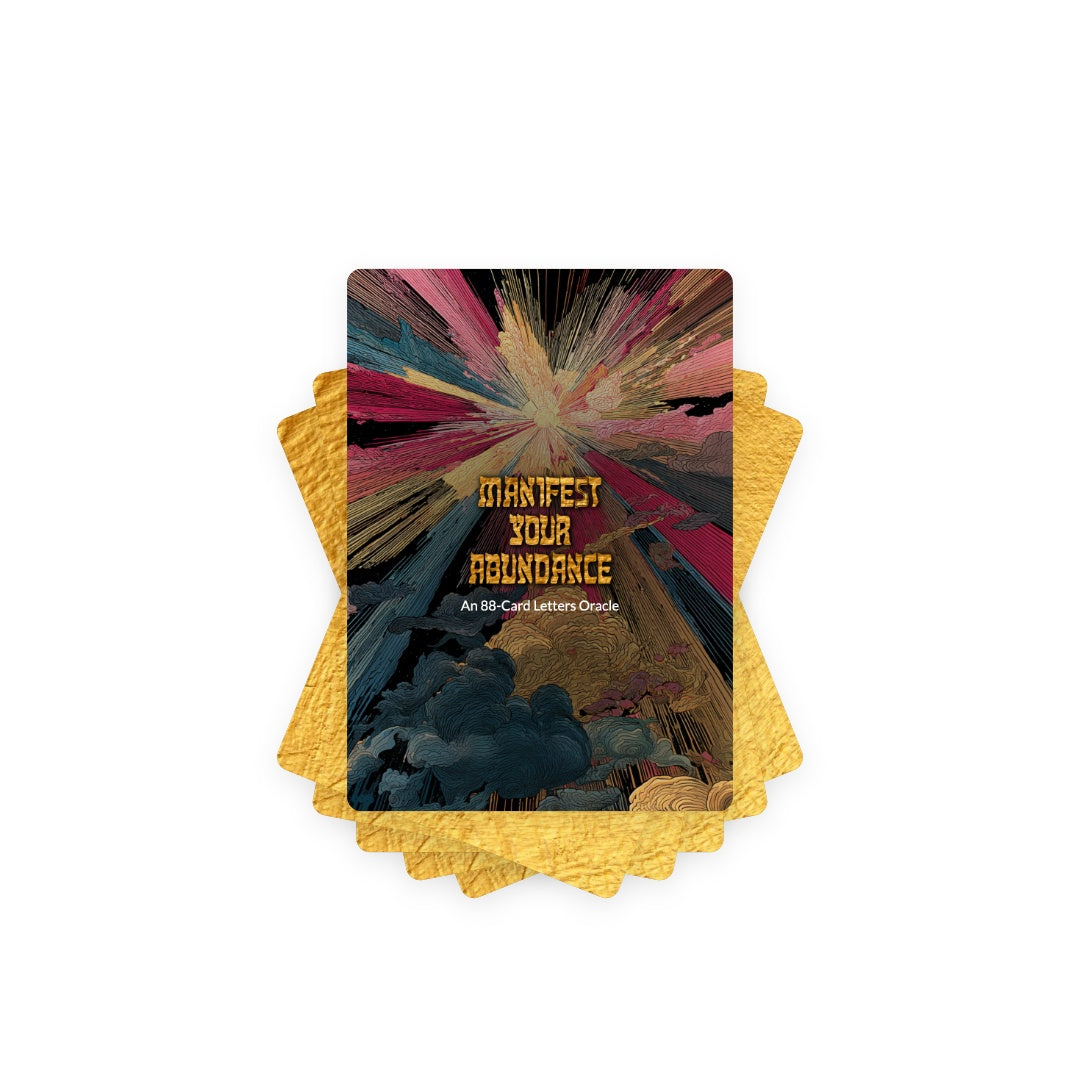 Manifest Your Abundance - 88 Letters Cards Deck