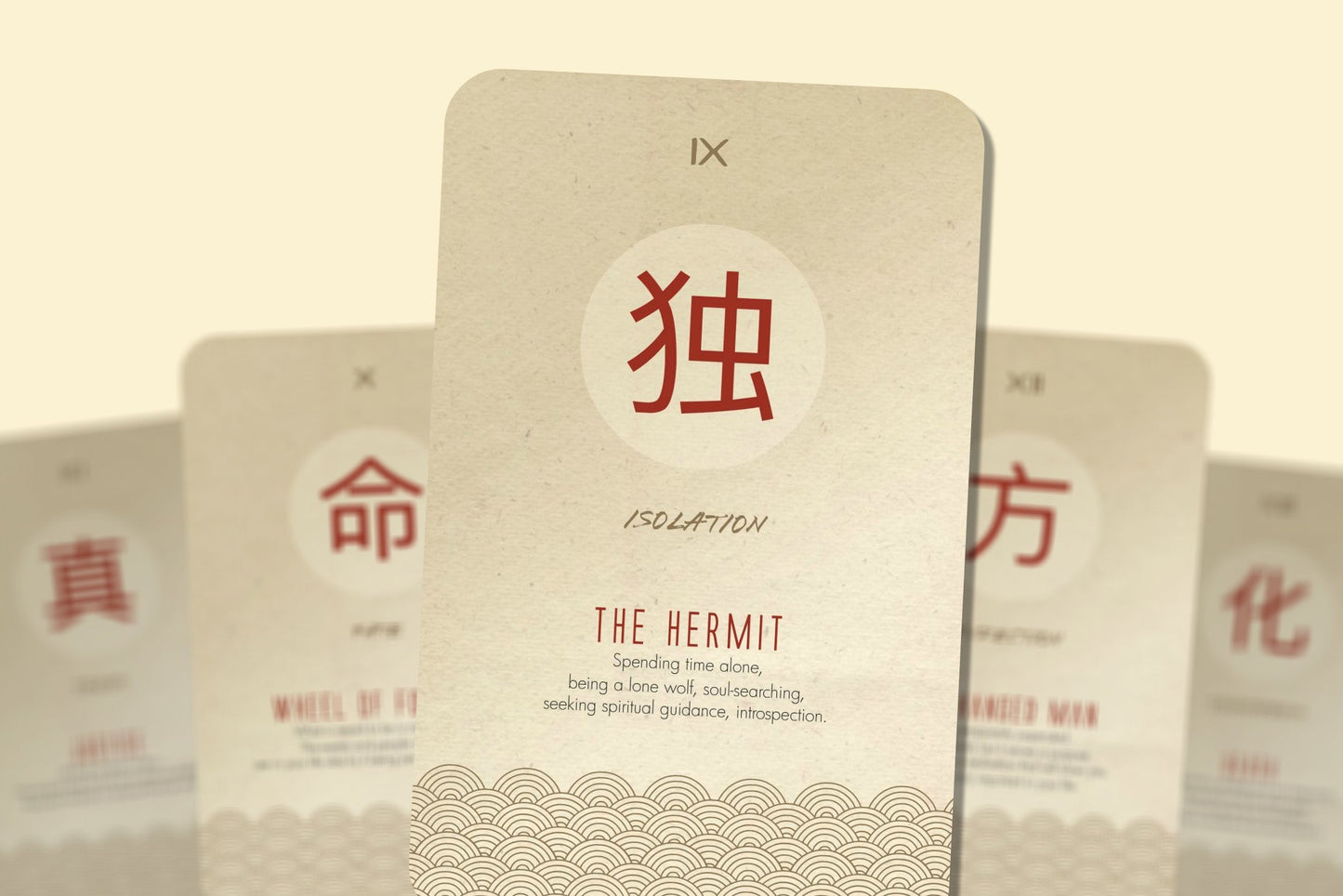 Nagai Tarot - Kanji Tarot - Major Arcana - Kanji oracle