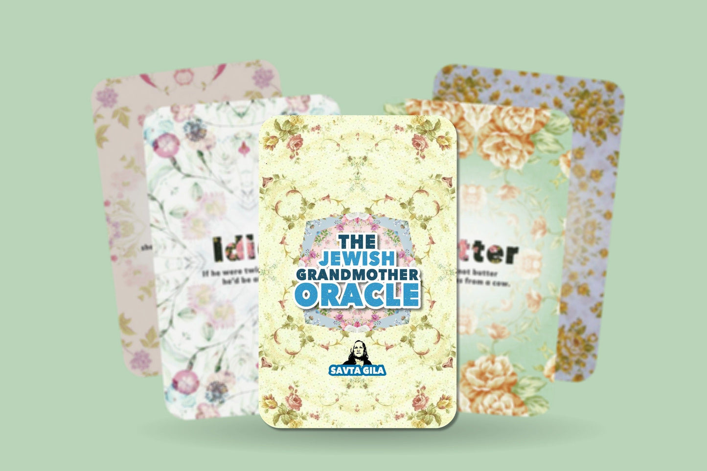 The Jewish Grandmother Oracle - Jewish Proverbs - 22 cards - Oracle - Oracle Deck - Jewish Wisdom - Divination tools - Oracle Gift