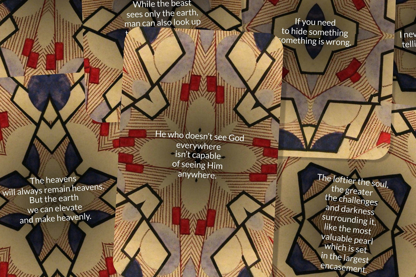 The Rebbe Oracle - Wisdom Cards