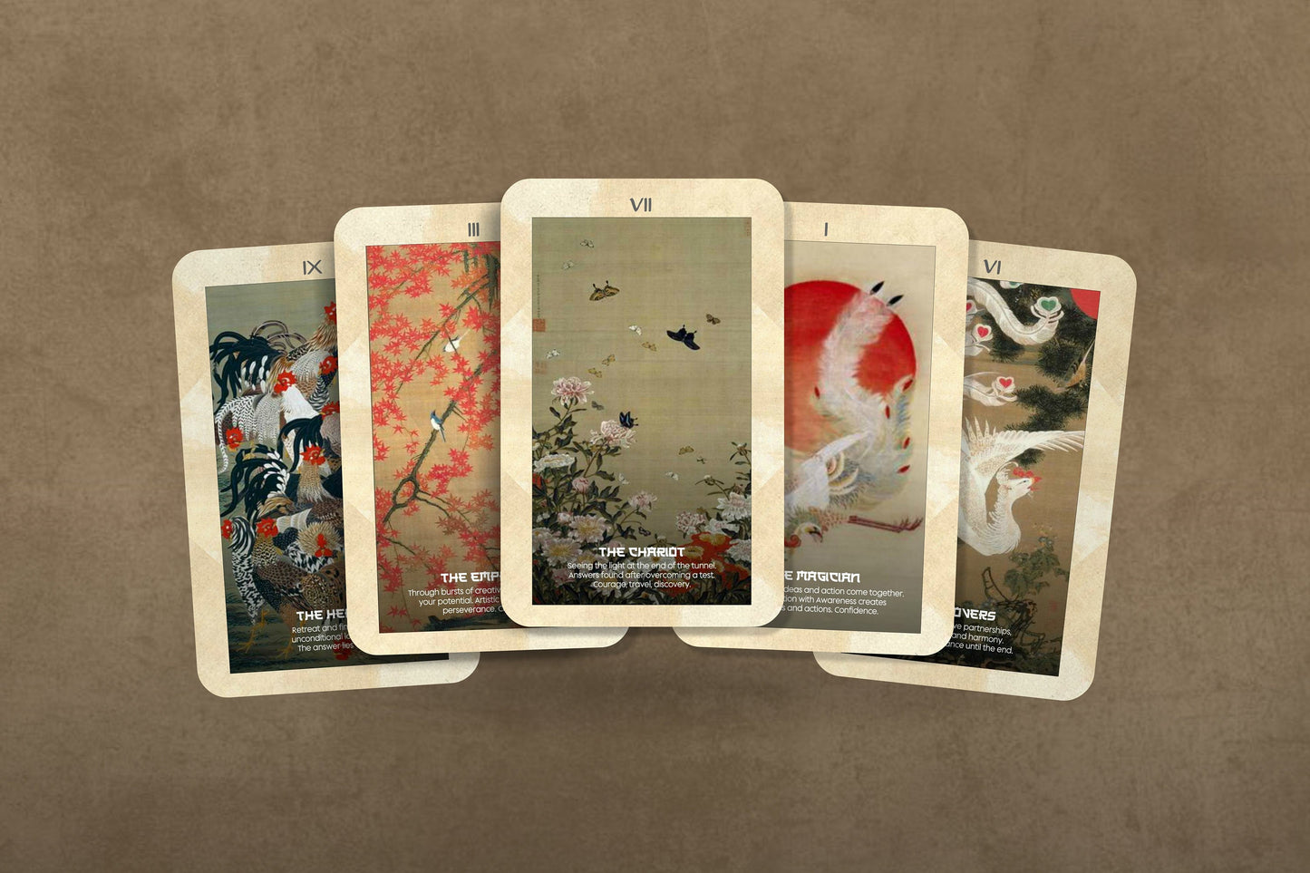 Ito Jakuchu Tarot  - Major Arcana