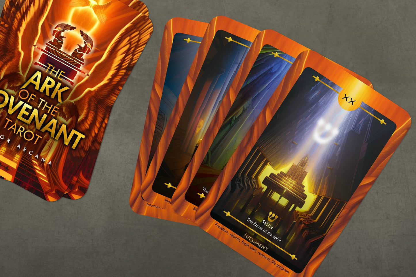 The Ark of the Covenant Tarot - Major Arcana - Sacred Letters