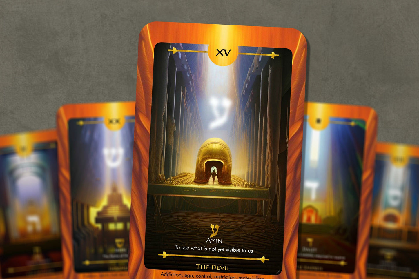 The Ark of the Covenant Tarot - Major Arcana - Sacred Letters