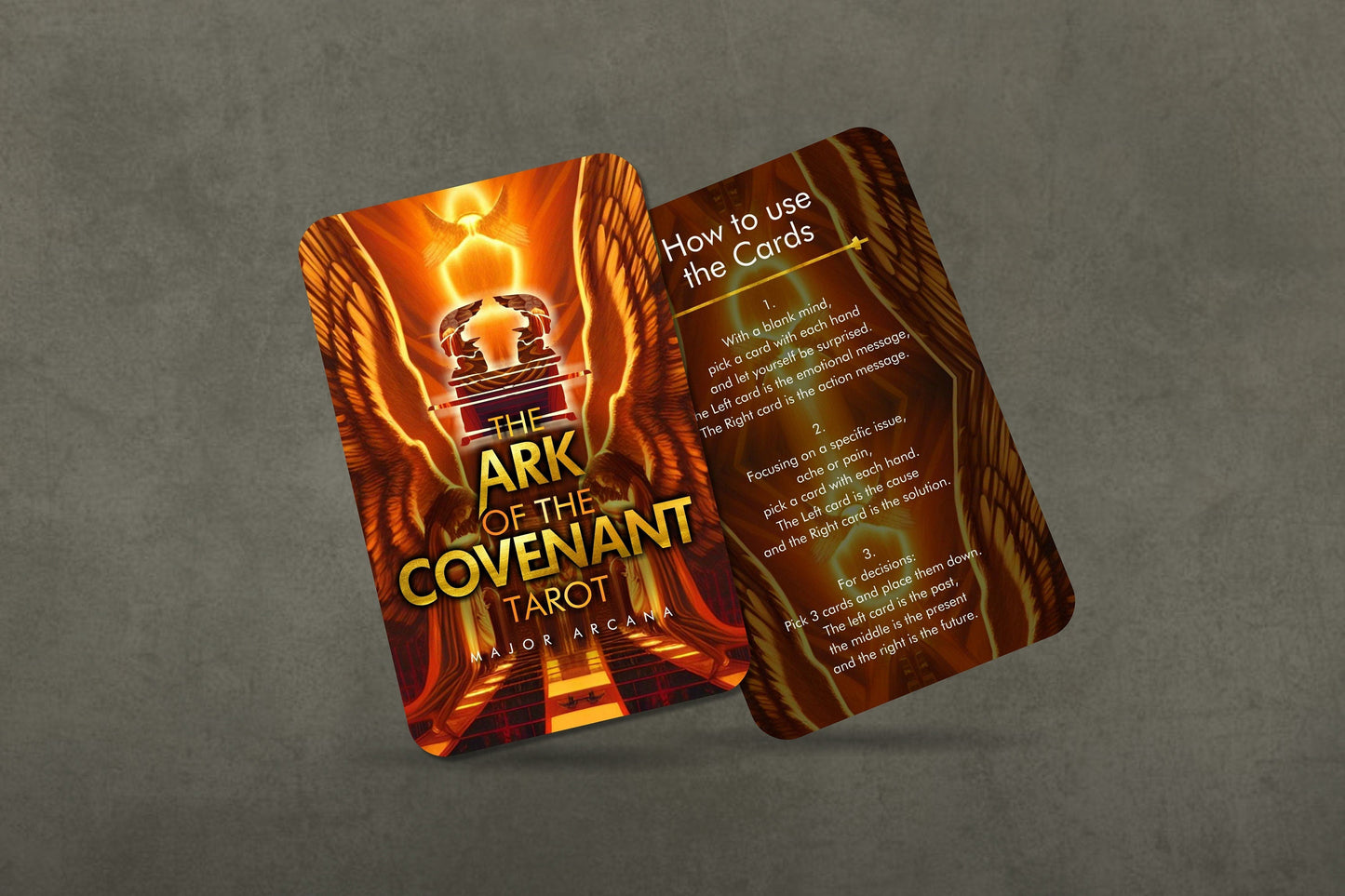 The Ark of the Covenant Tarot - Major Arcana - Sacred Letters
