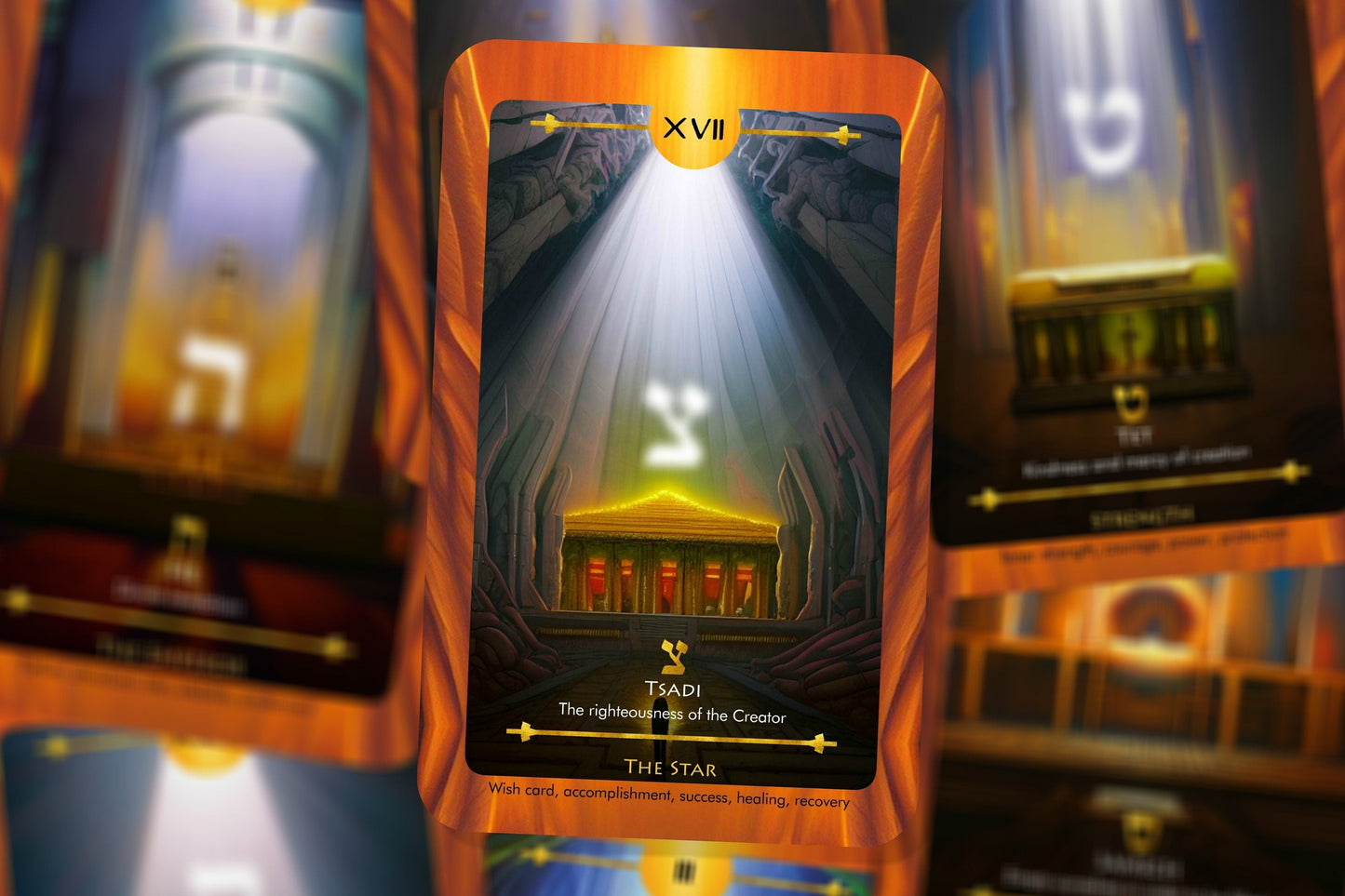 The Ark of the Covenant Tarot - Major Arcana - Sacred Letters