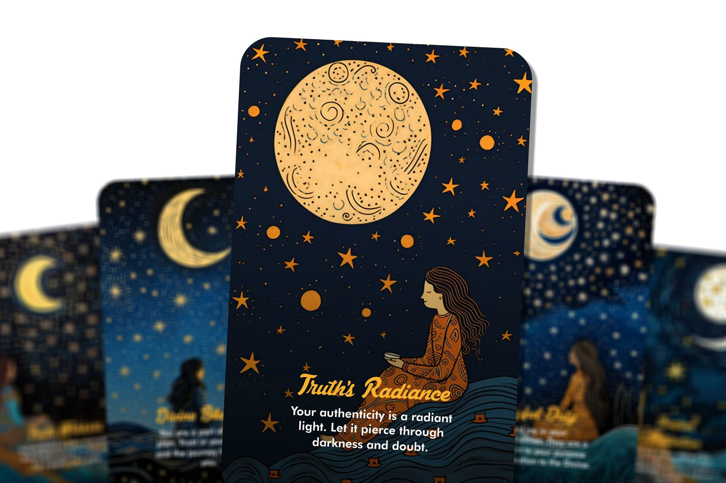 Moon's Blessing Oracle - Oracle cards  - Guided by Moonlight, Inspired by Faith