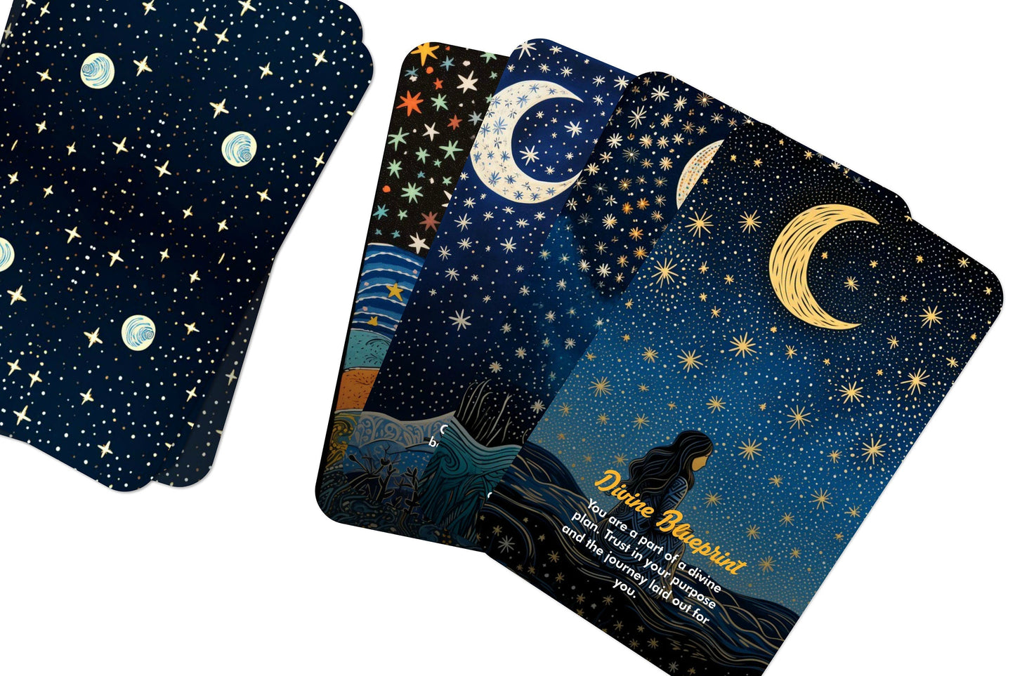 Moon's Blessing Oracle - Oracle cards  - Guided by Moonlight, Inspired by Faith