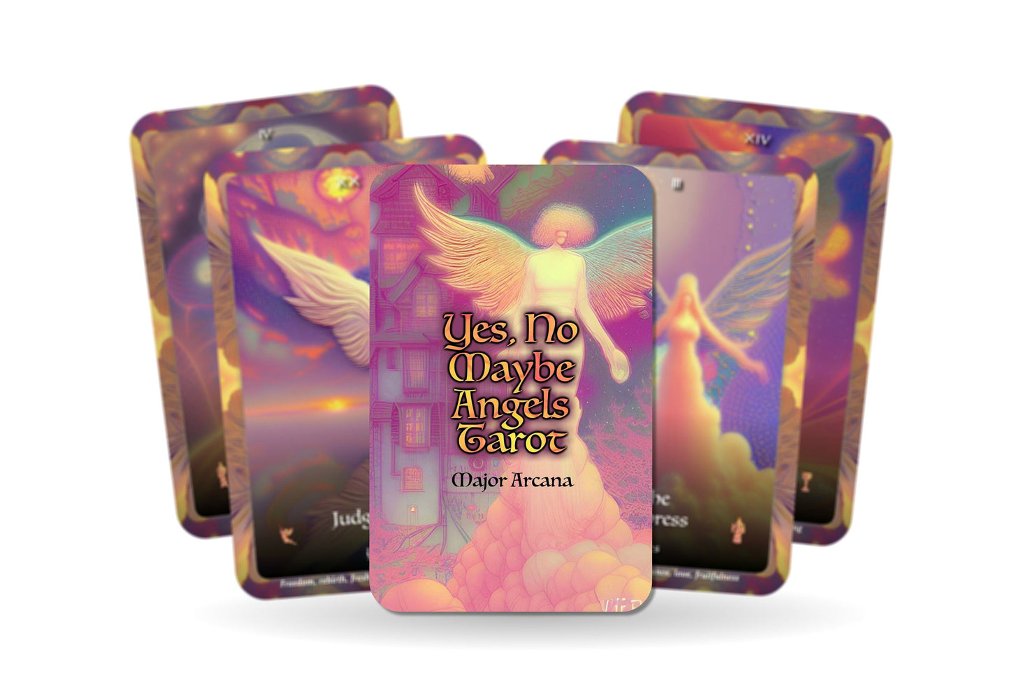 Yes, No, Maybe Angels Tarot - Major Arcana
