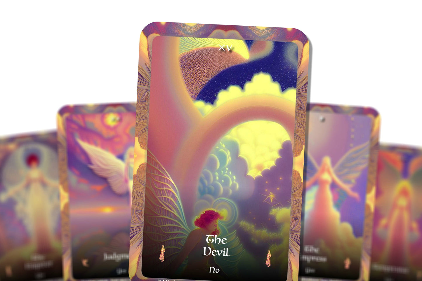 Yes, No, Maybe Angels Tarot - Major Arcana