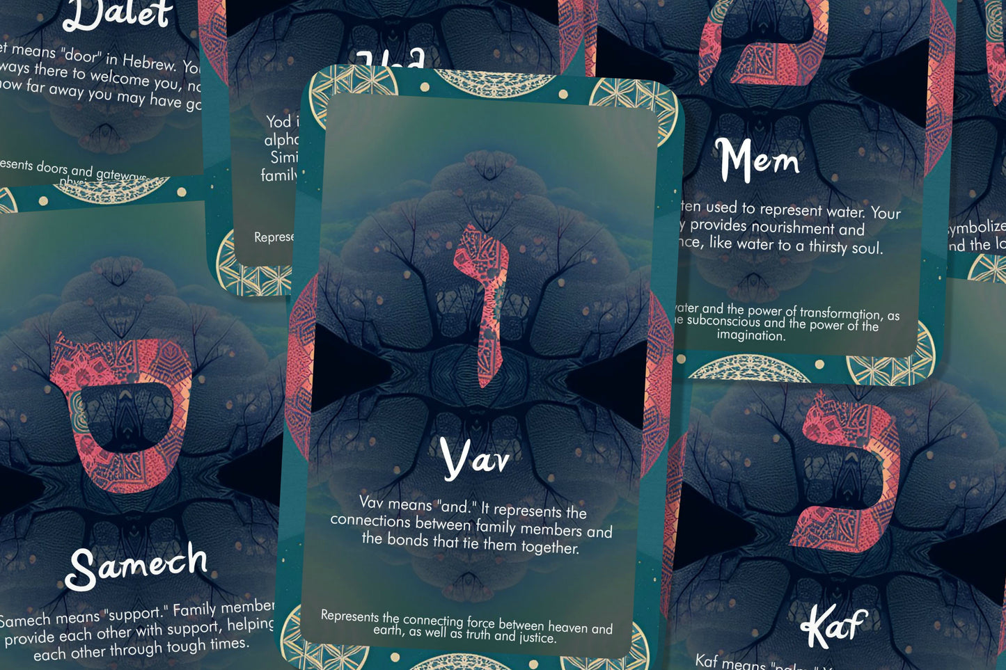 The Power of Family - Hebrew Letters of Wisdom