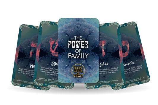 The Power of Family - Hebrew Letters of Wisdom