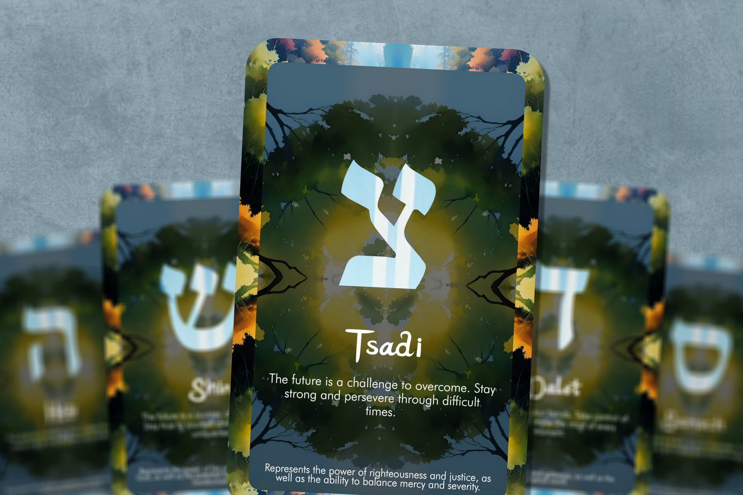The Future Awaits - Hebrew Letters of Wisdom