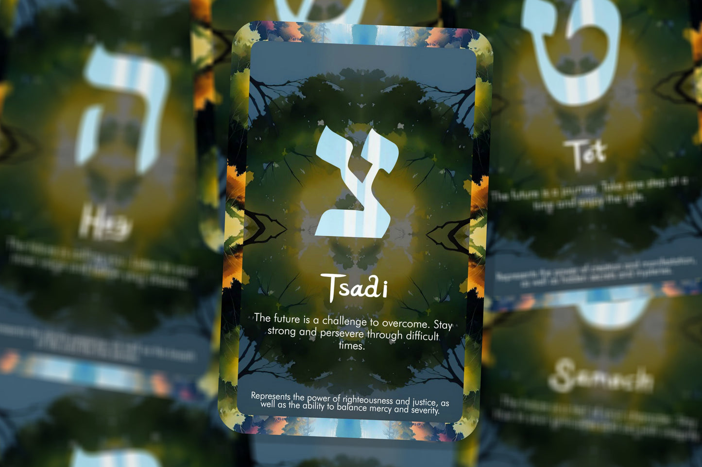 The Future Awaits - Hebrew Letters of Wisdom