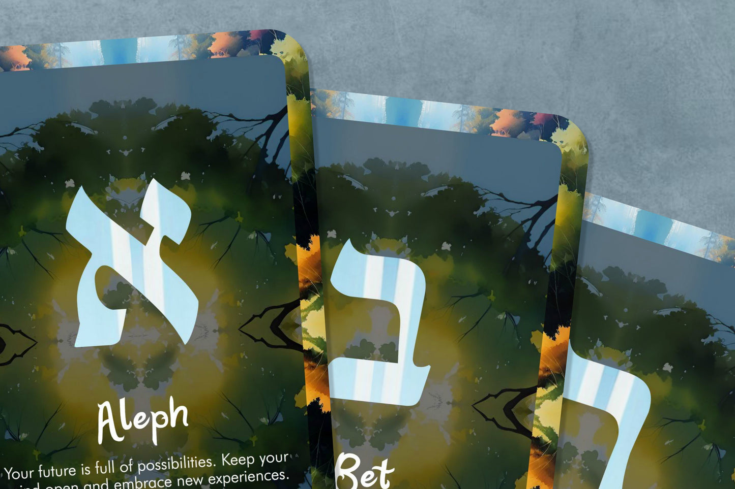 The Future Awaits - Hebrew Letters of Wisdom