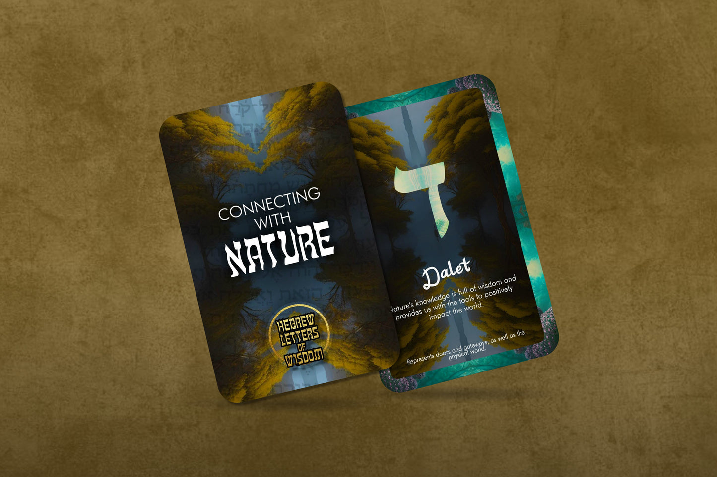 Connecting With Nature - Hebrew Letters of Wisdom