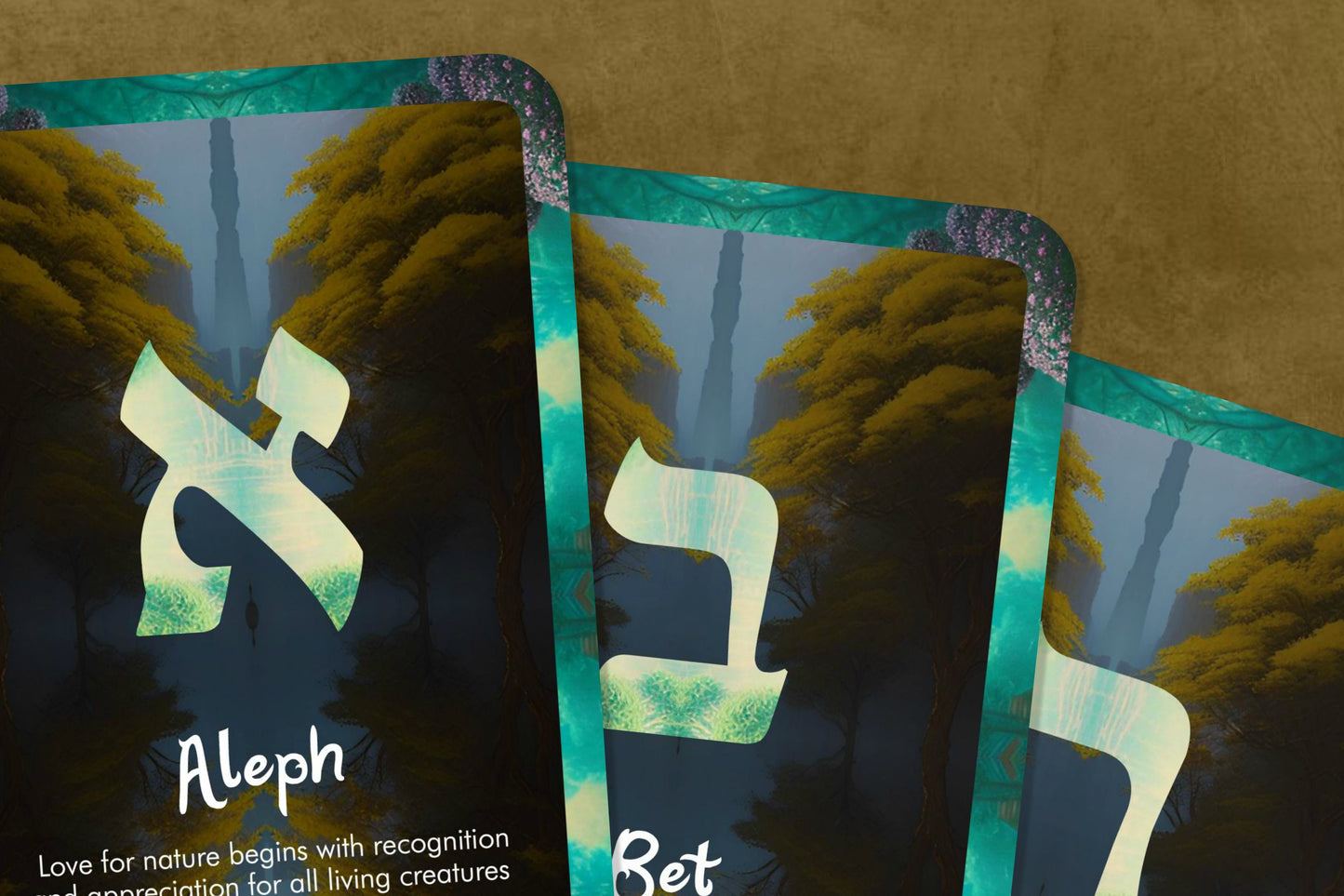 Connecting With Nature - Hebrew Letters of Wisdom