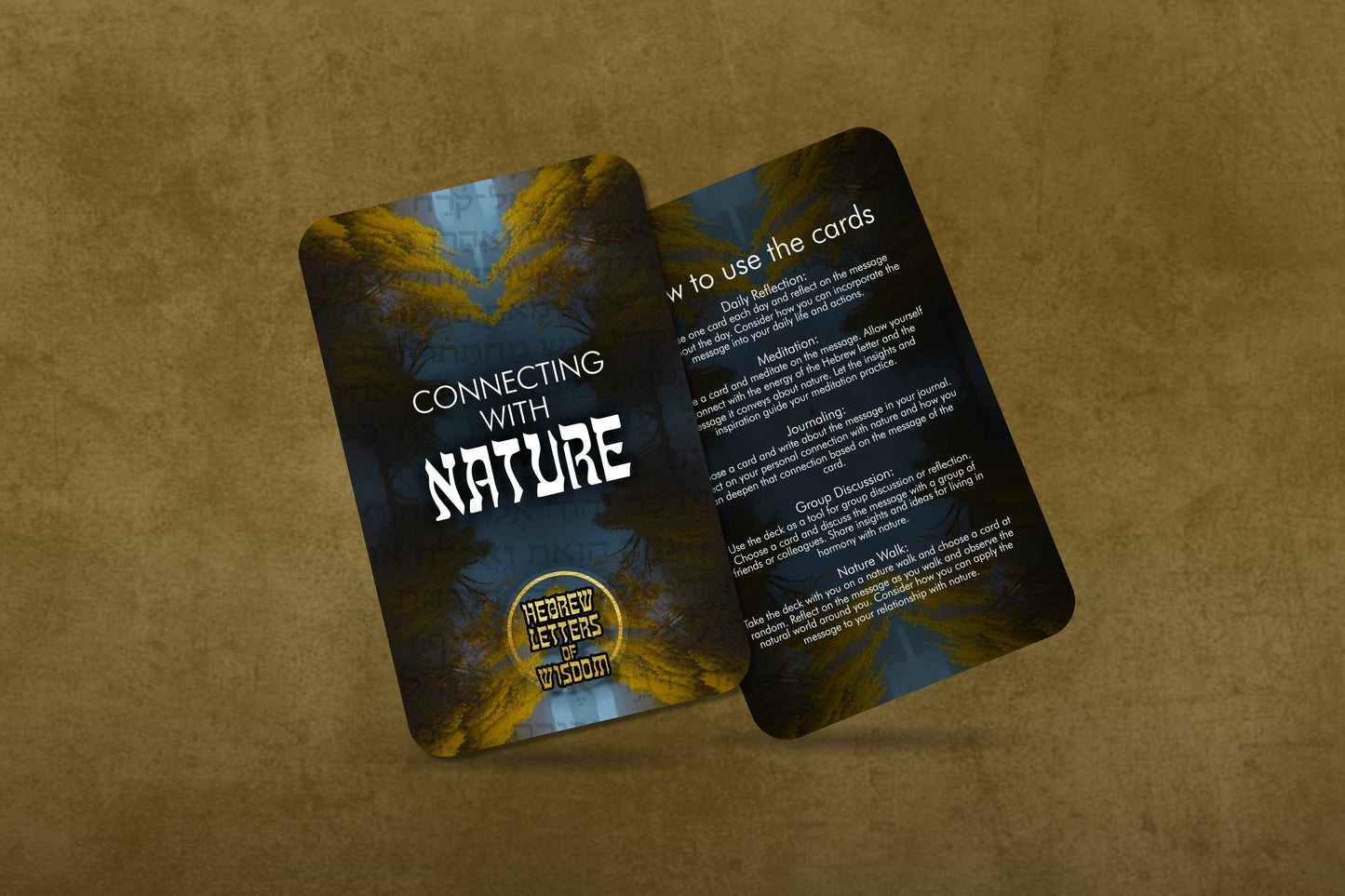 Connecting With Nature - Hebrew Letters of Wisdom